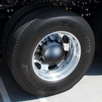 Axle Covers Set for Kenworth Semi Truck Black Standard Hubcaps 33mm (2001–2024)