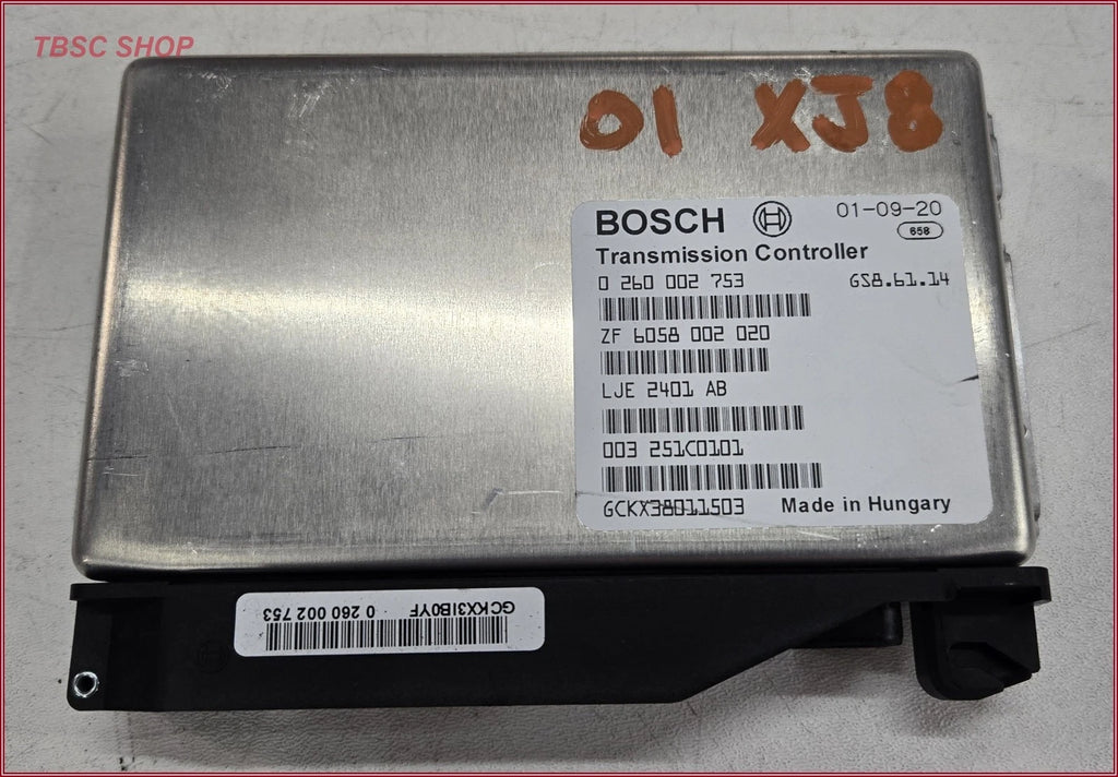 BOSCH Transmission Controller TCU TCM for Jaguar XJ8 (2000–2003) LJE2401AB