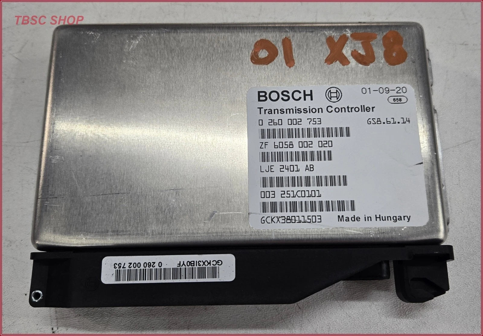 BOSCH Transmission Controller TCU TCM for Jaguar XJ8 (2000–2003) LJE2401AB