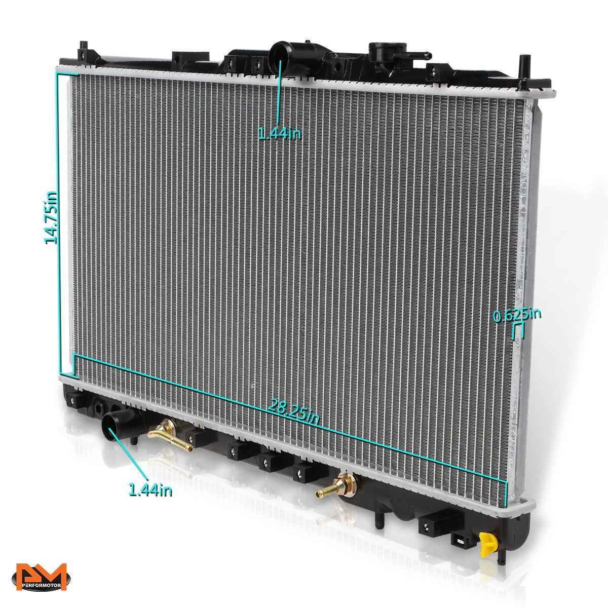 Aluminum Core Radiator for Mitsubishi Galant (1999–2002) DPI-2300