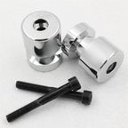 Chrome Swingarm Spools 6mm for Yamaha R1 YZF-R1 (1998–2015) / FZ-1 (2004–2015)