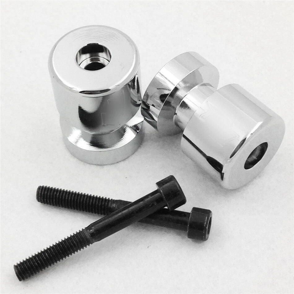Chrome Swingarm Spools 6mm for Yamaha R1 YZF-R1 (1998–2015) / FZ-1 (2004–2015)