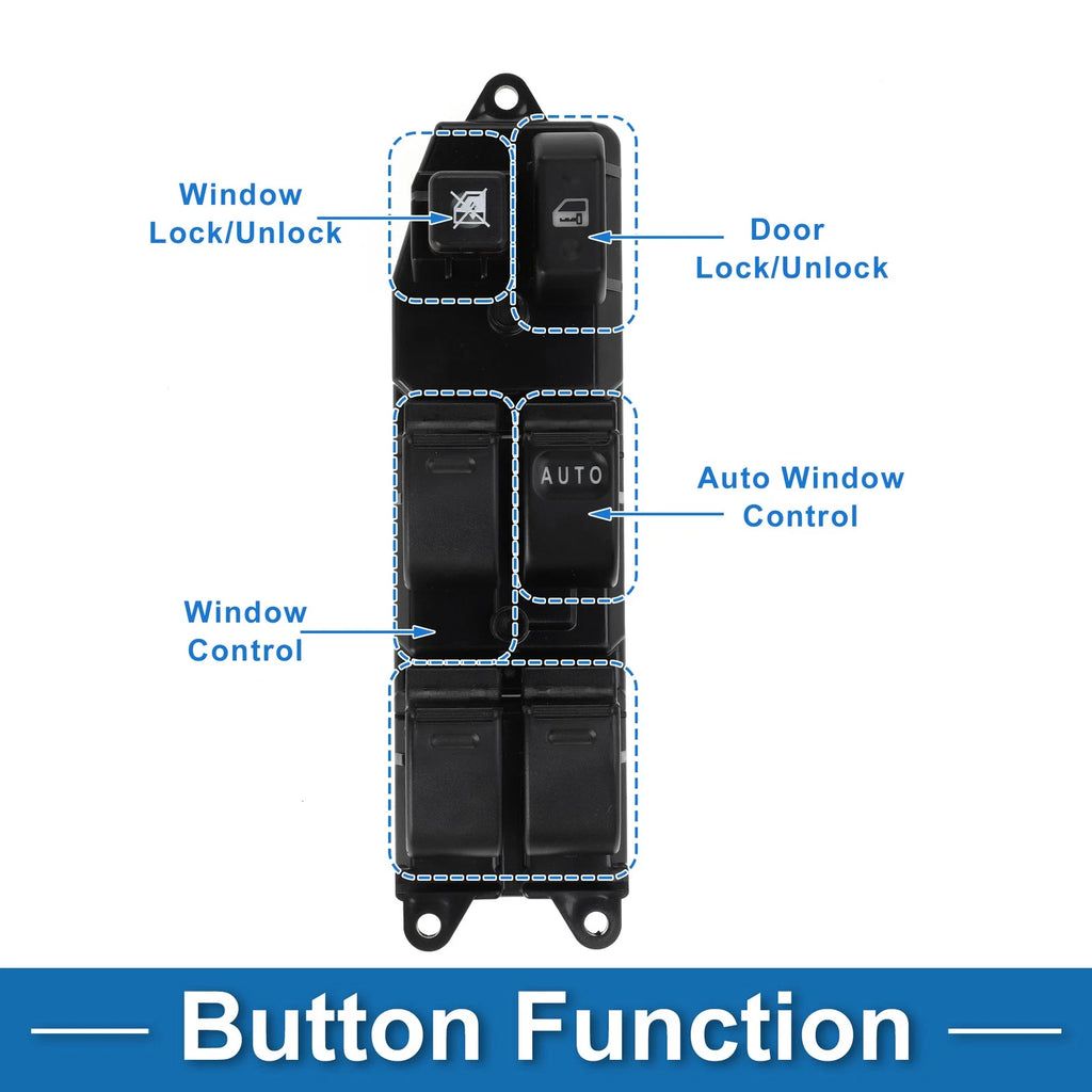 Power Window Switch for Toyota Camry (2002–2006) No. 8482033150
