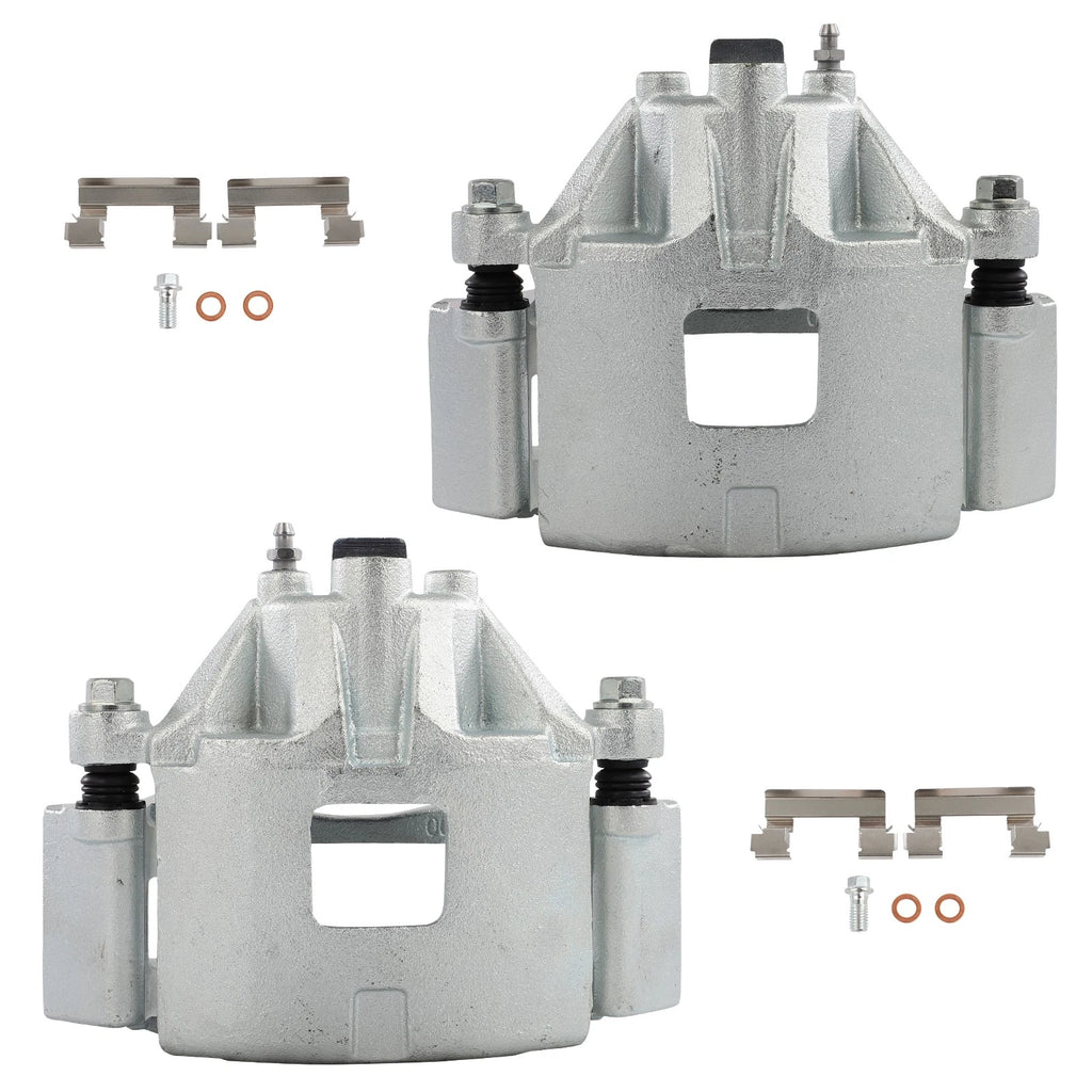 Set of 2 Front Brake Calipers for Buick Allure, Lacrosse (2005–2009)