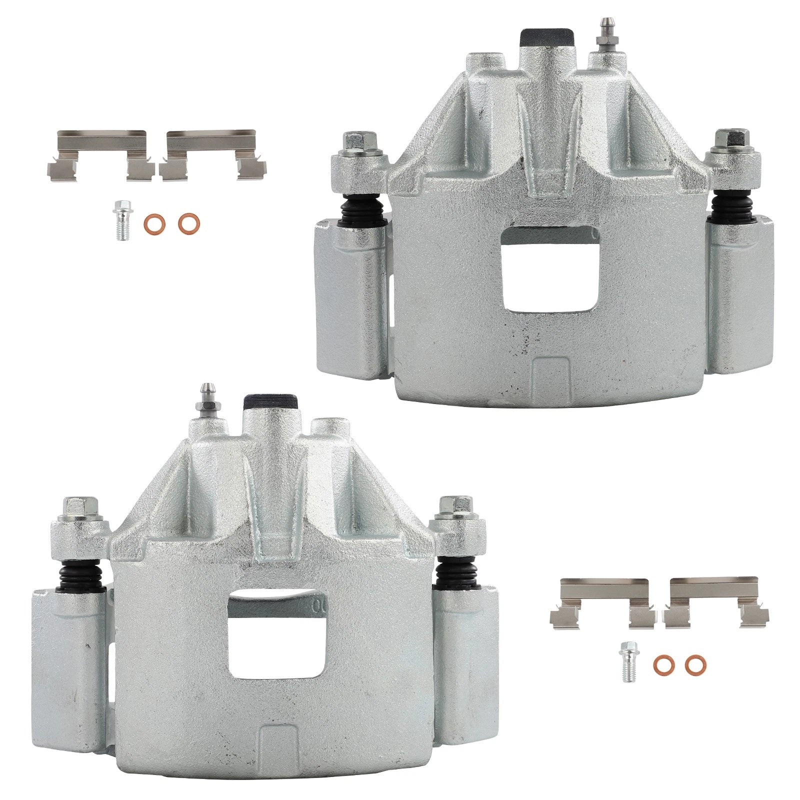 Set of 2 Front Brake Calipers for Buick Allure, Lacrosse (2005–2009)
