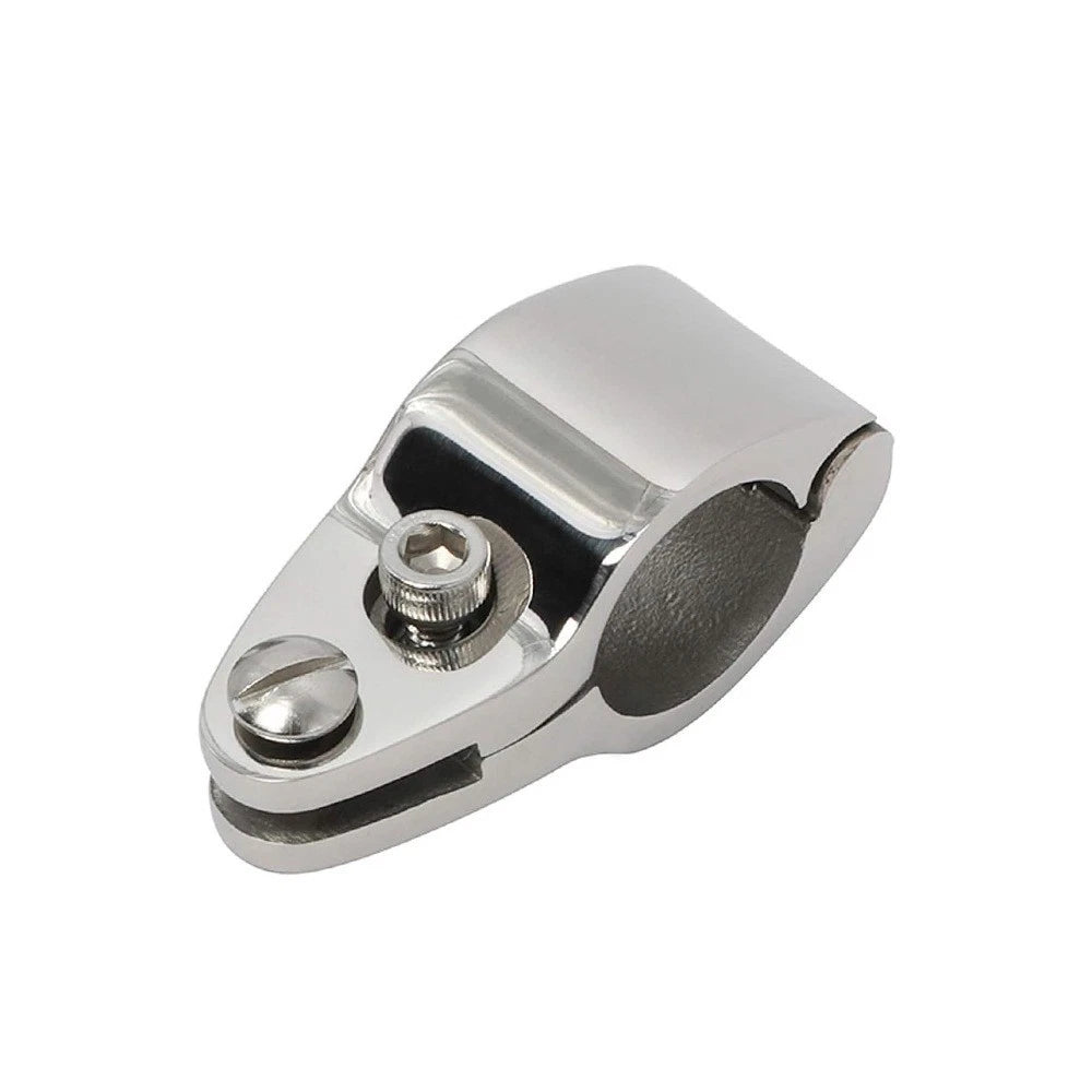 316 Stainless Steel Marine Pipe Clamp for Yacht Sunshade Setup