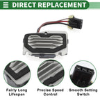 HVAC Blower Motor Resistor for Buick Regal (NO.52481889)