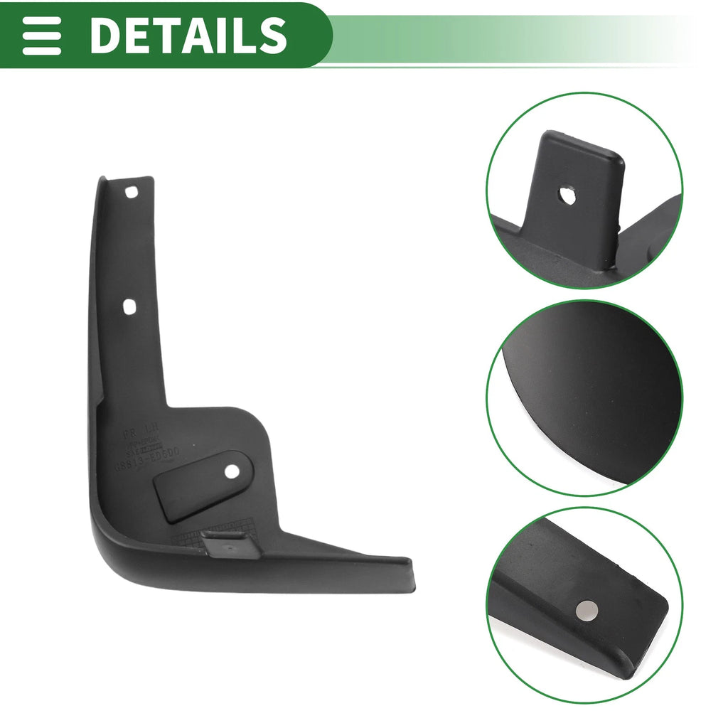Set of 4 Mud Flaps Splash Guards for Nissan Tiida (2005–2010)