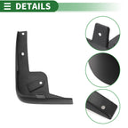 Set of 4 Mud Flaps Splash Guards for Nissan Tiida (2005–2010)