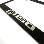 Premium Matte Black License Plate Frame for Ford F-150 (2015–2018)