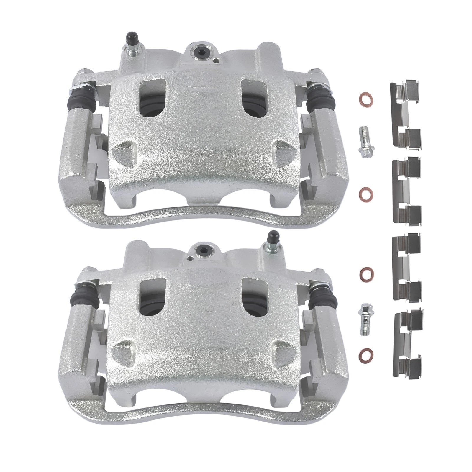 Set of 2 Front Left & Right Brake Calipers for Infiniti QX56 Nissan Pathfinder Titan