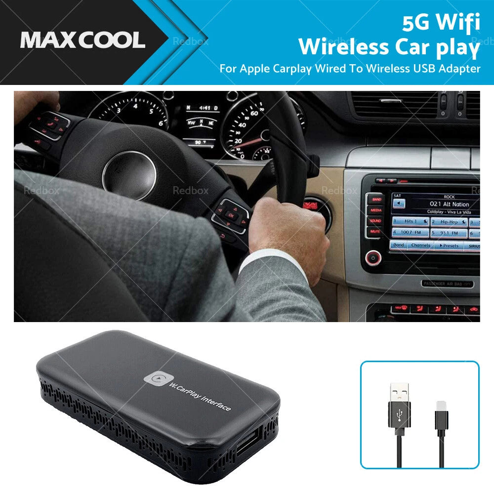 5G Wifi Carplay Dongle USB Adapter for Suitable for 2002–2019 Models