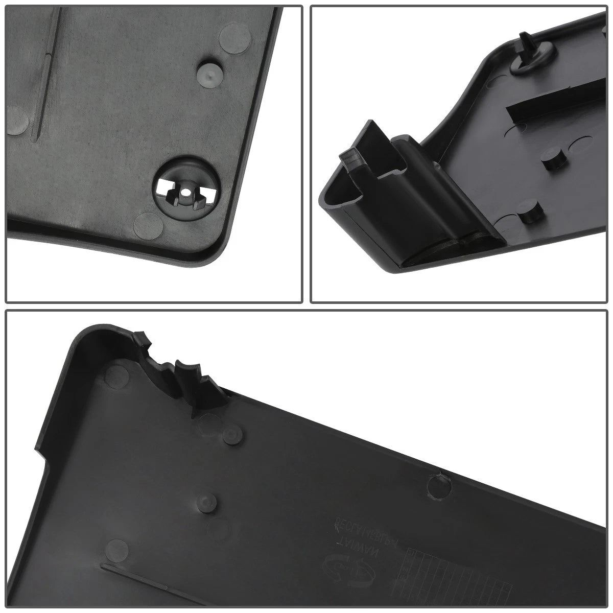 Front Bumper License Plate Frame Mounting Bracket for Mercedes-Benz CLA250 (2014–2016)
