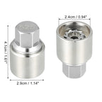 525 Wheel Lock Lug Nut Anti Theft Screw Removal Key for Volkswagen Scirocco (2009–2017)