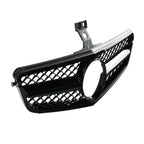 AMG Style Gloss Black Front Grille for Benz W204 C250 200 300 350 (2008–2013)