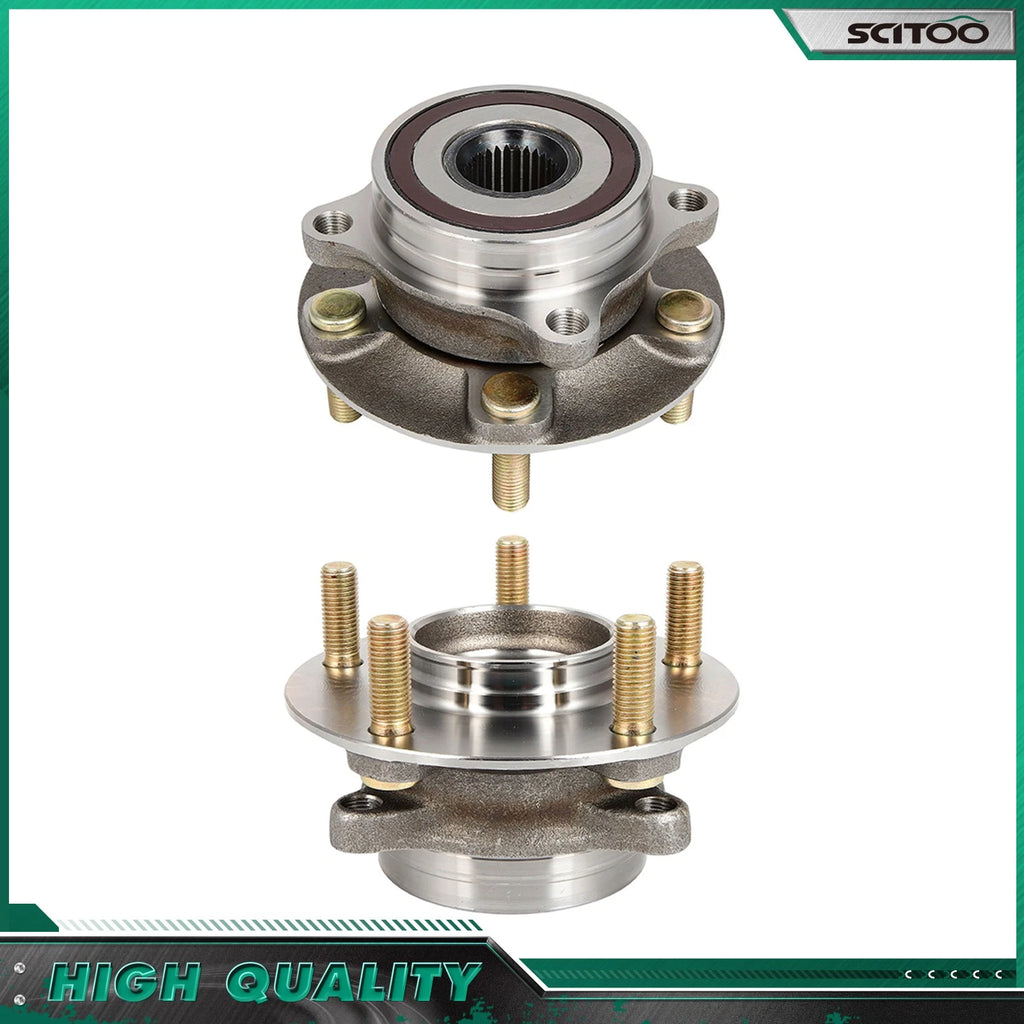 2X Front Wheel Bearing Hub Assembly for Mitsubishi Lancer (2008–2015)