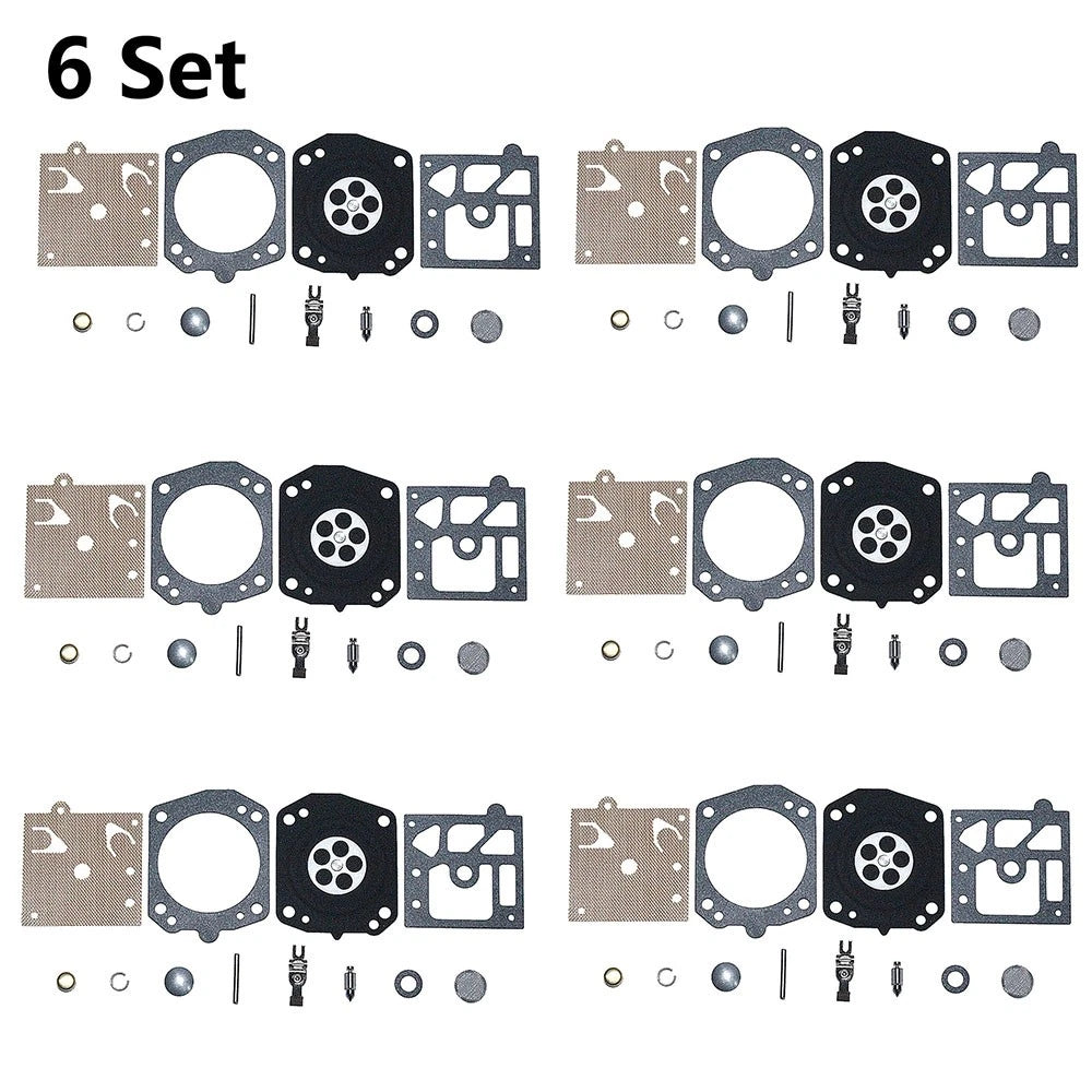 6X Carburetor Repair Kit for Walbro K22-HDA Chainsaw (Replace Parts)