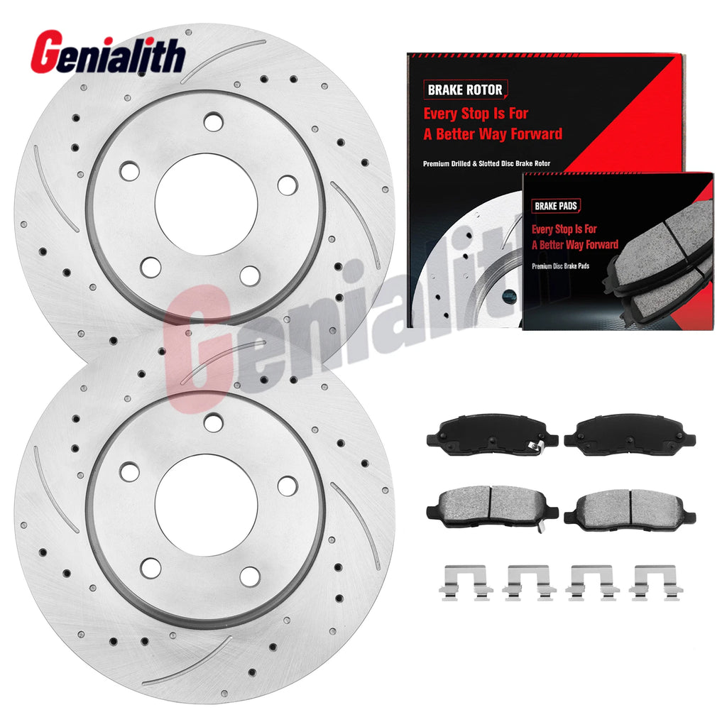 11.5'' Rear Brake Rotors & Pads for Buick Lucerne Cadillac DTS (2006–2011)