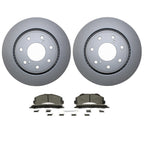 Front Brake Kit 350mm Rotors & Bosch Ceramic Pads for Ford F-150 (2015–2023)