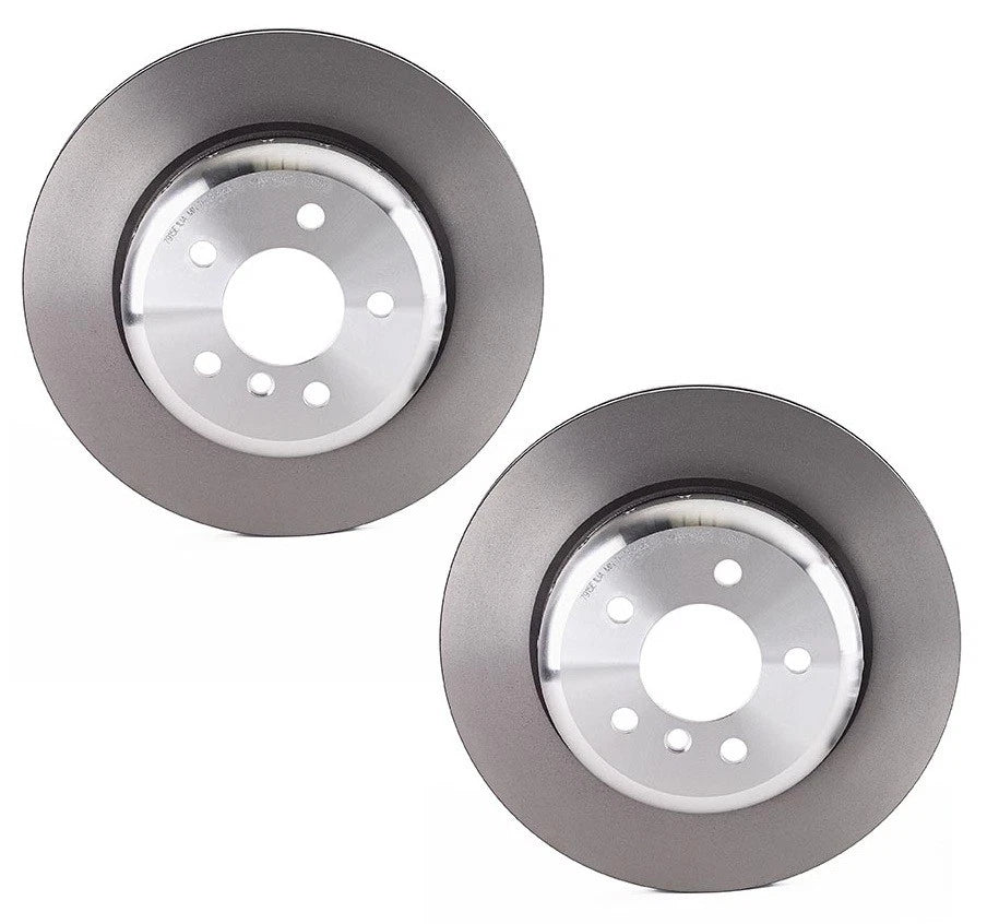 2X Brembo Rear Disc Brake Rotors for BMW 528i 535i xDrive ActiveHybrid 5 (2011–2016)