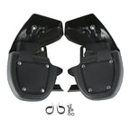 Black Lower Vented Fairings for Harley Road King (1997-2008)