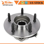 2 Front Wheel Hub Bearings for Ford F-150 (1997-2000) 4WD with ABS