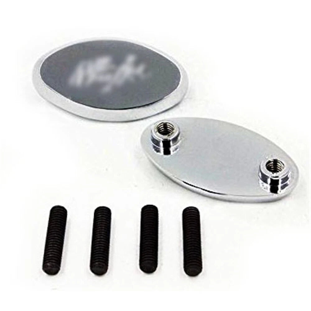 Mirror Block Off Base Plates for Kawasaki Ninja ZX6R ZX6RR ZX10R (2005–2008)