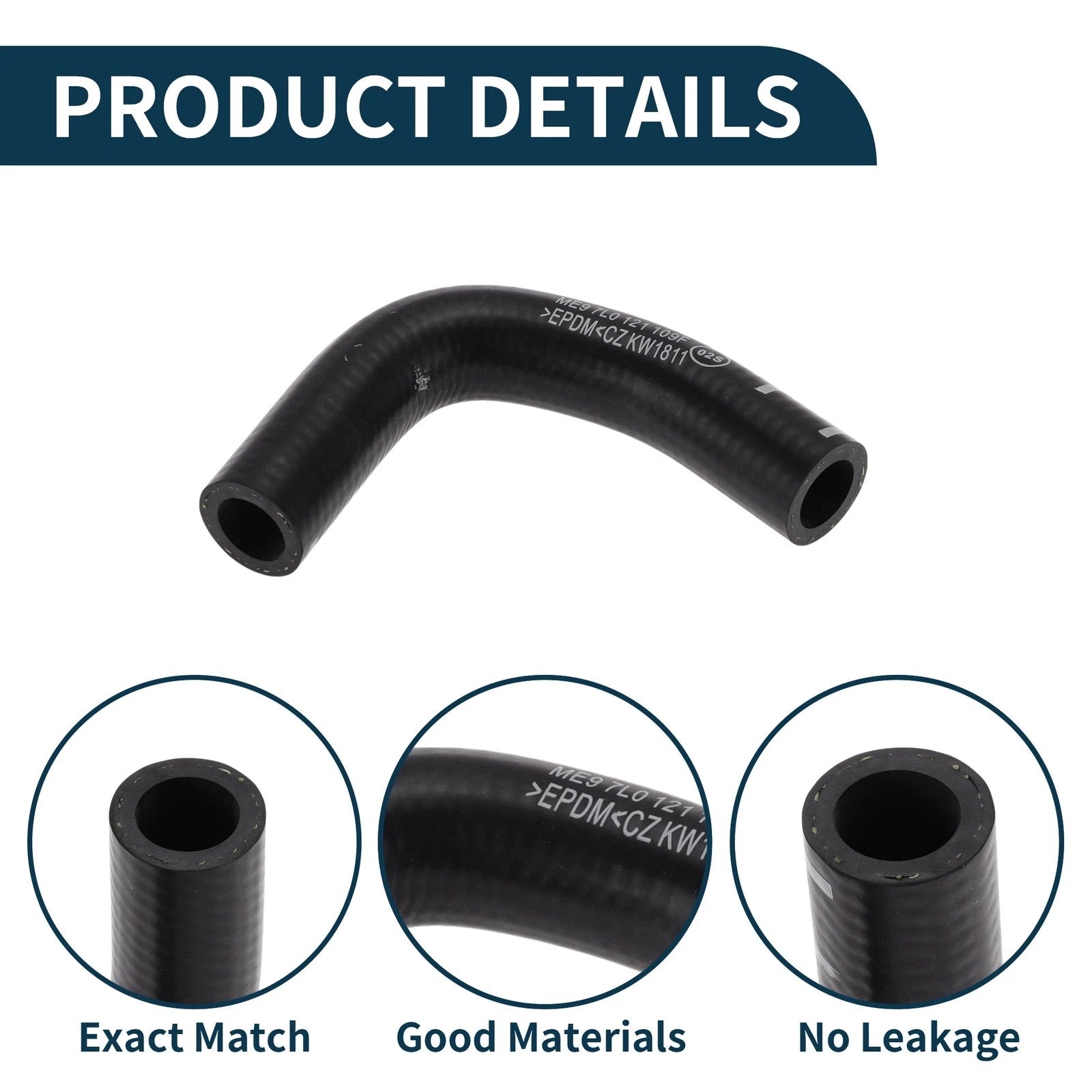 Radiator Hose No. 7L0121109F for Volkswagen Touareg (2007–2010)