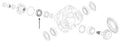 Axle Pinion Seal for Case IH 5120 5130 5140 5150 (1990–1999) CARRARO 709