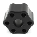 Black Solid Supercharger Coupler Isolator for Jaguar Land Rover 3.0L (2013-17)