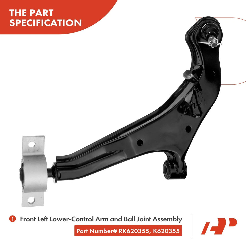 10x Front Upper Control Arm Ball Joint Sway Bar Link for Infiniti I35 (2002–2004)