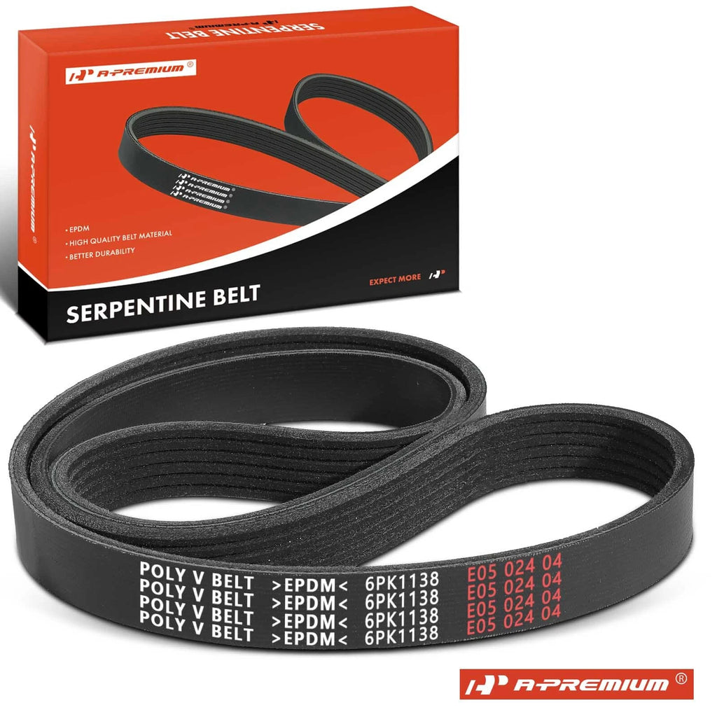 Serpentine Belt for Ford Explorer (2011–2019), Escape (2008–2012), Fusion
