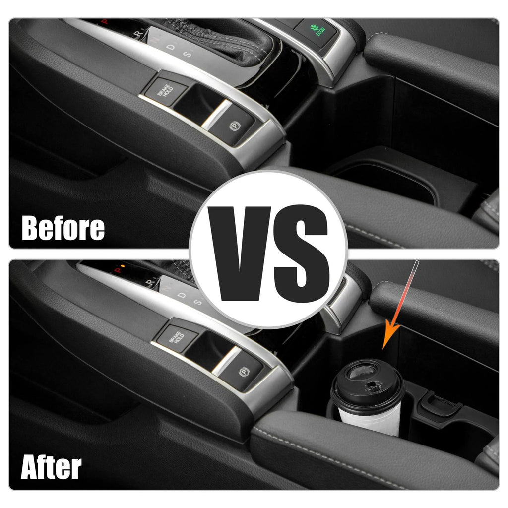 Front Central Console Cup Holder 83446-TBA-A01ZA for Honda Civic (2016–2018)