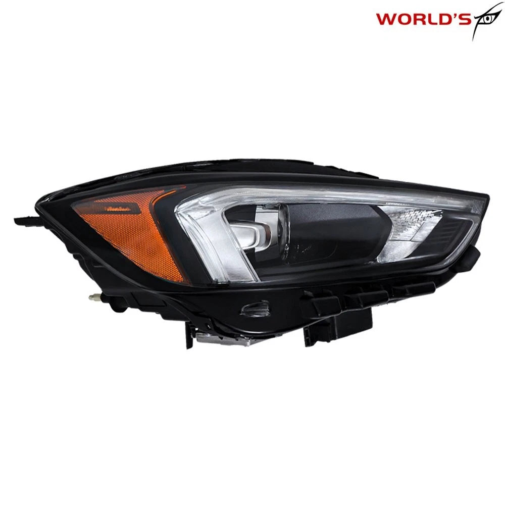 LED Headlight Assembly for Ford Edge (2019–2023) Black Housing