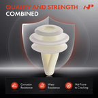 50Pcs 10.5mm Trim Panel Retainer for Honda Accord Acura