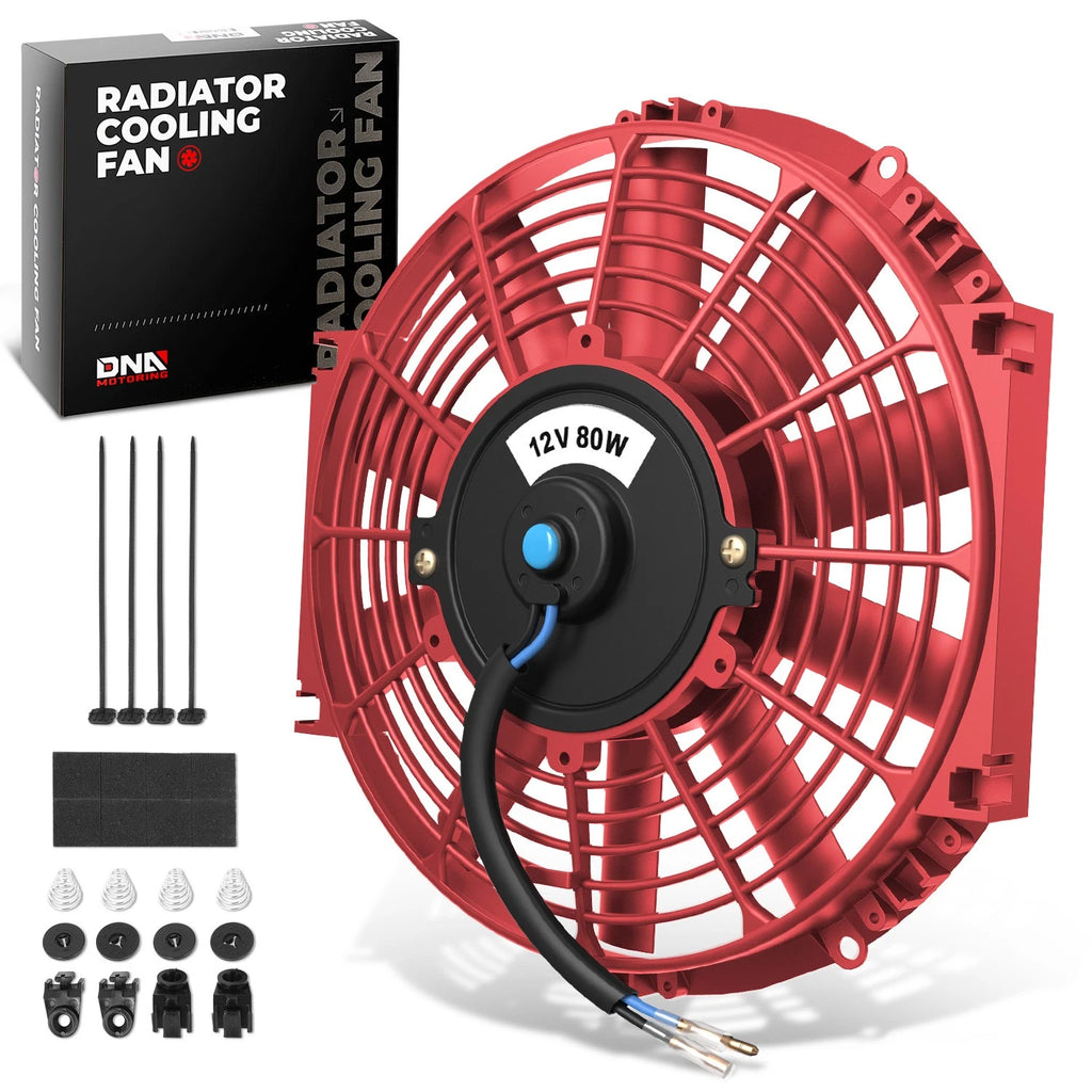 12" Electric Radiator Cooling Fan for Car/Truck + Brackets (Racing)