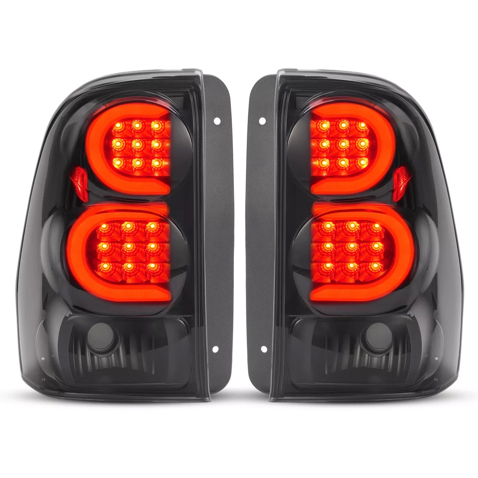 LED Turn Tail Lights for Chevrolet Trailblazer (2002-2009) Smoke