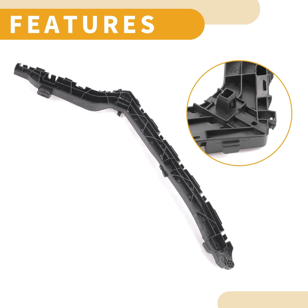 RH Rear Bumper Support Bracket for Honda CR-V (2012–2014) 1 Pc Black ABS