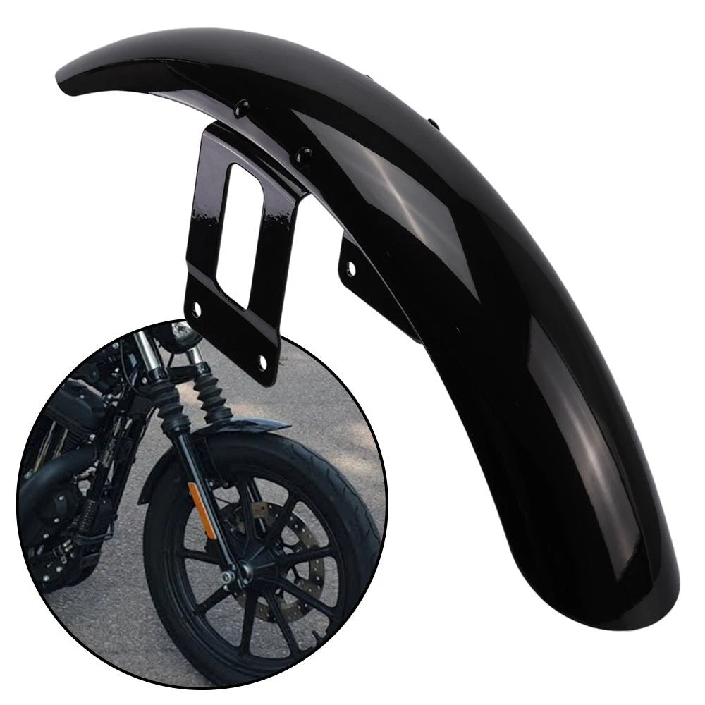 Front Fender Mudguard Cover for Harley Sportster 883 1200 (2004–2023)