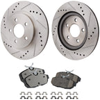 Rear Brake Disc and Pad Kit for Ford Mustang (2012–2014)