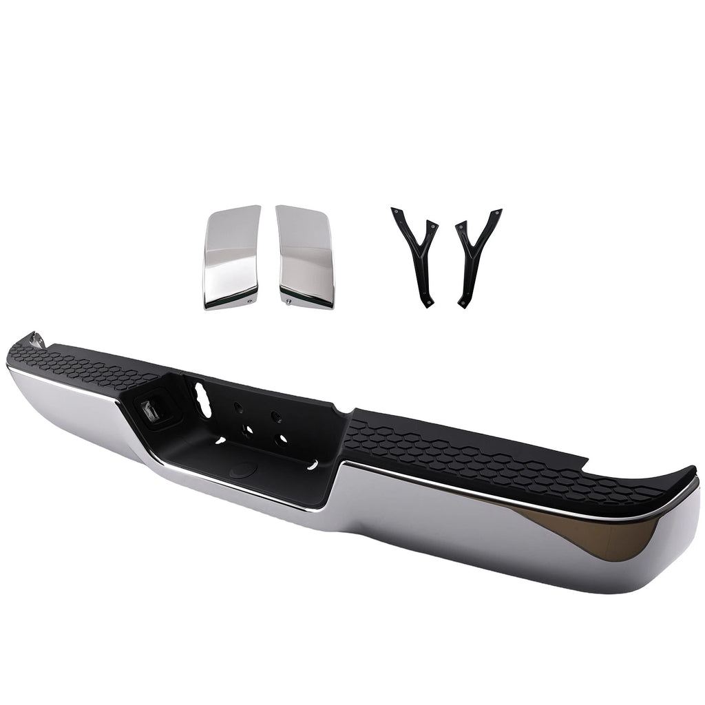 Chrome Rear Bumper for Dodge Ram 1500 (2009–2019)