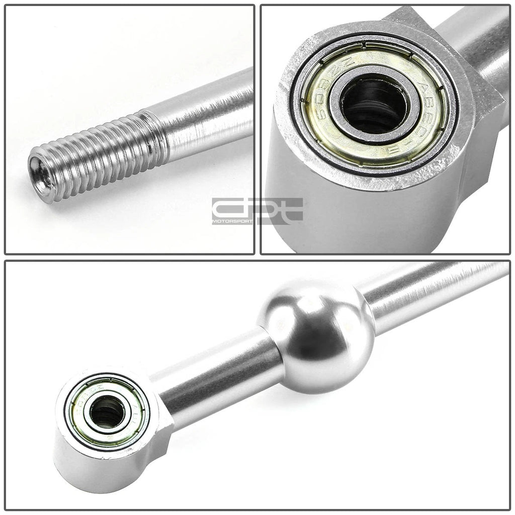 Chrome Billet Aluminum Dual Bend Short Throw Shifter for Honda Civic (1996–2000)