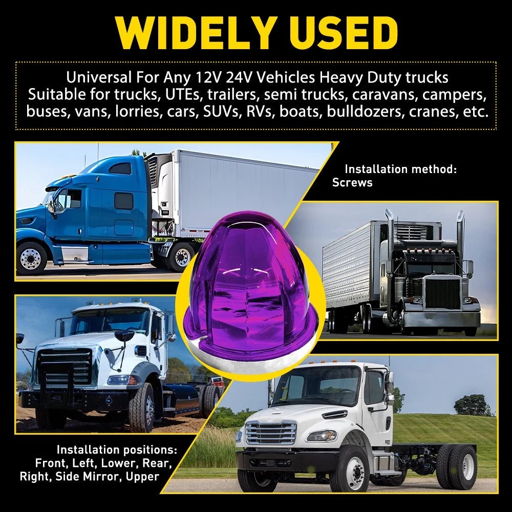 8X Waterproof LED Tail Lights for Heavy Duty Truck (EPY)