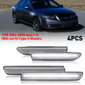 Set of 2 Smoke LED Side Marker Lights for Acura TL (2004–2008)