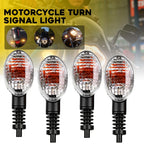 4X Clear Lens Turn Signal Light for Kawasaki KLX250 D-Tracker (2009–2018) Amber