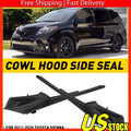 Wiper Cowl Trim Panel End Caps for Toyota Sienna (2011–2020)