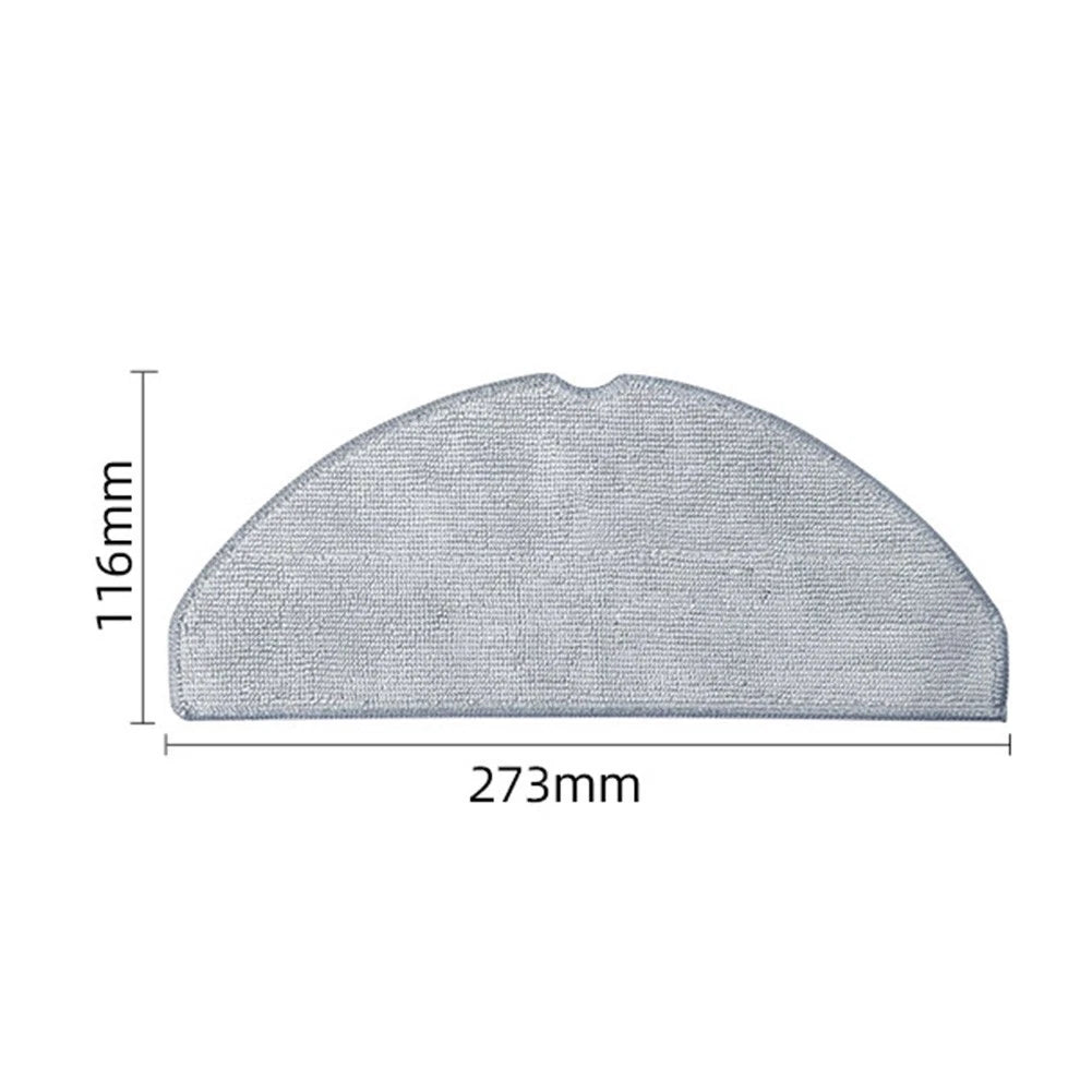 Set of 4 Mop Cloths for Vyzzle D10 Robotic Vacuum Cleaner