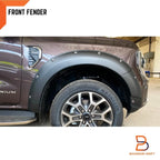6" Matte Black Bolted Fender Flare Arch for Ford Everest (2022-2023)