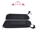 Set of 2 LED Sun Visors with Vanity Mirrors for Corvette C5 (1997–2004)