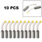 Carbon Brushes for Electric Motors (20x6x6mm, Spring Length 30mm)